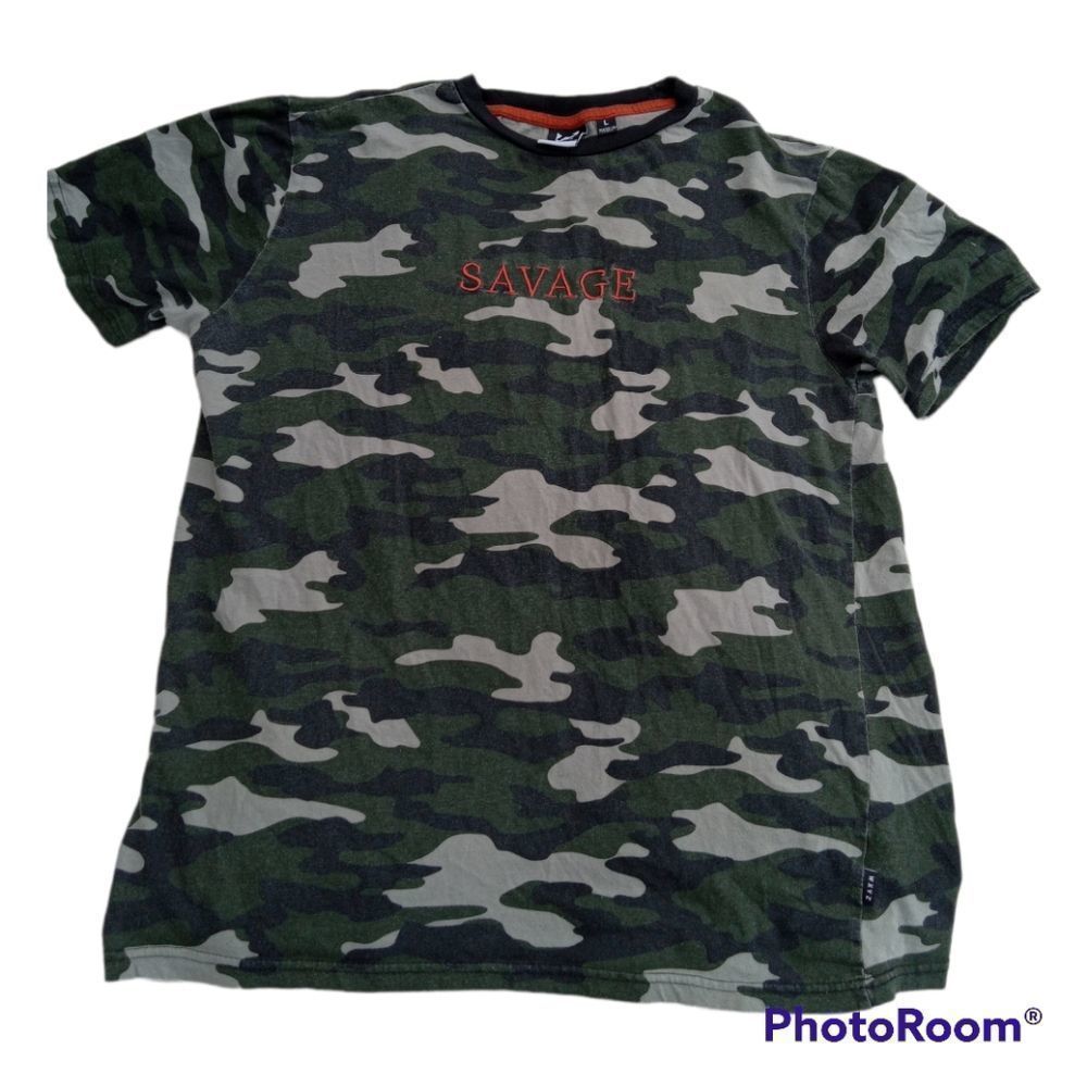 Large Mens Tee shirt Savage - Picture 1 of 3